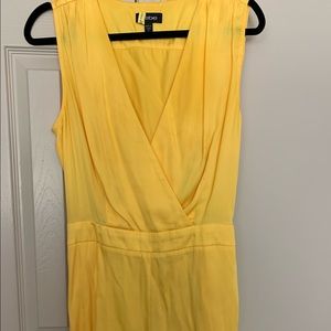 Bebe Yellow Romper